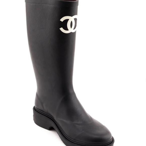 Chanel Rain boots - Brand New - Never worn! - Picture 4 of 5